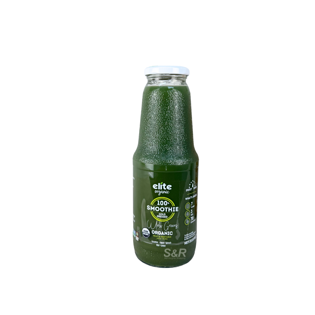Elite Organic Well Greens Smoothie 1L Elite Organic Well Greens Smoothie 1L
